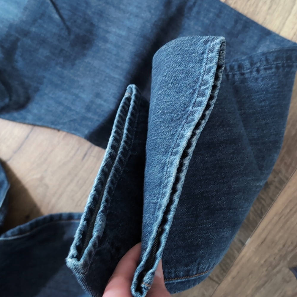 Seven 7 for all Mankind standard jeans, button fly, blue denim, men's 36 - Picture 12 of 15